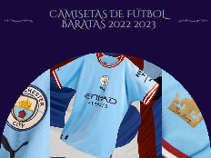 Camisetas de futbol Manchester City baratas 2022-2023